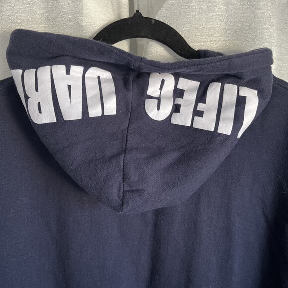 Lifeguard MIAMI BEACH Hoodie Cotton‎ Sweatshirt Navy Blue MEDIUM - Picture 4 of 7